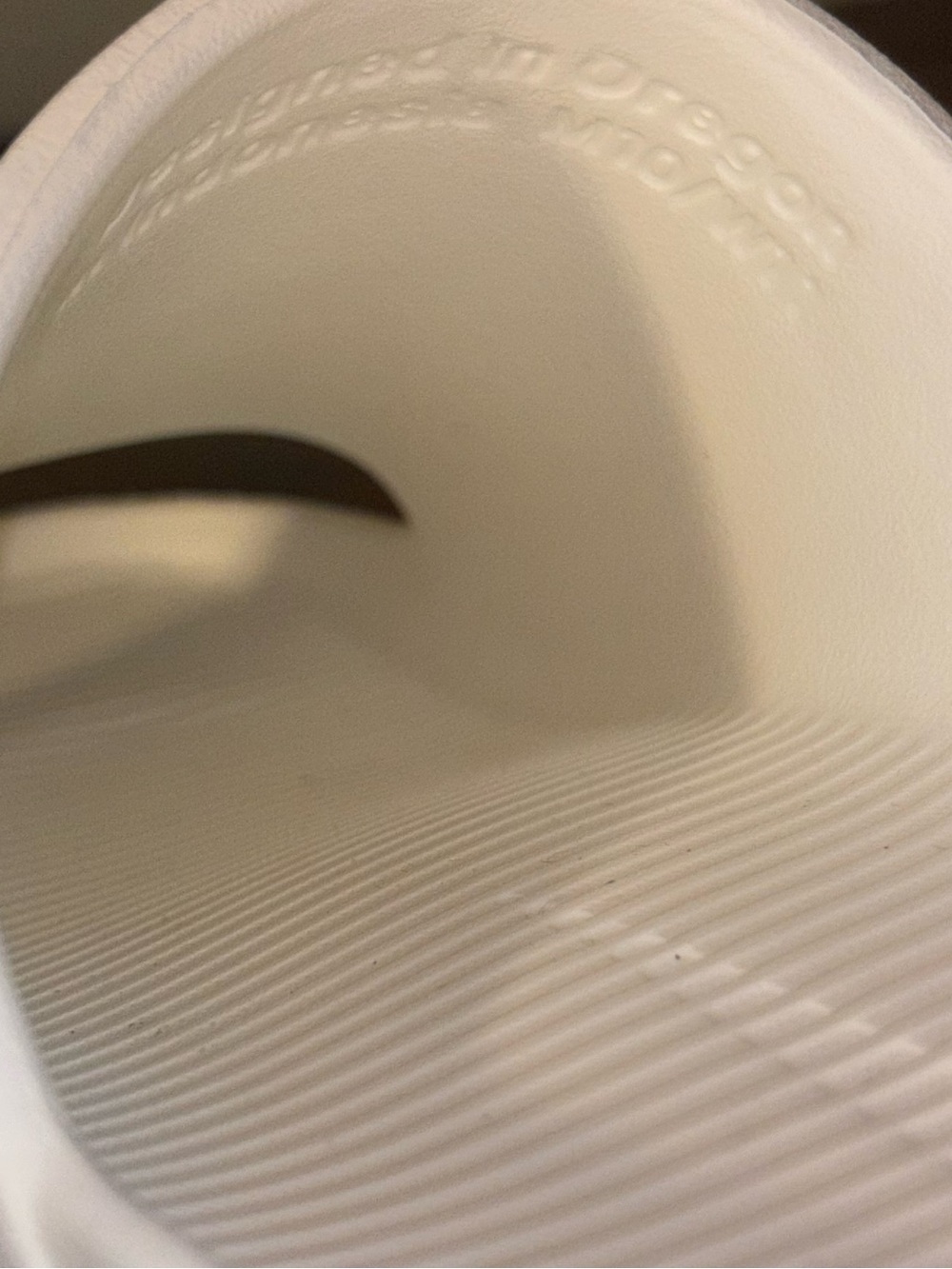 Nike All-White Slide Sandals women 11 men 10 - Picture 6 of 7